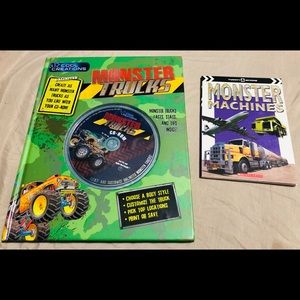 Monster Truck Books and Computer Interactive Game